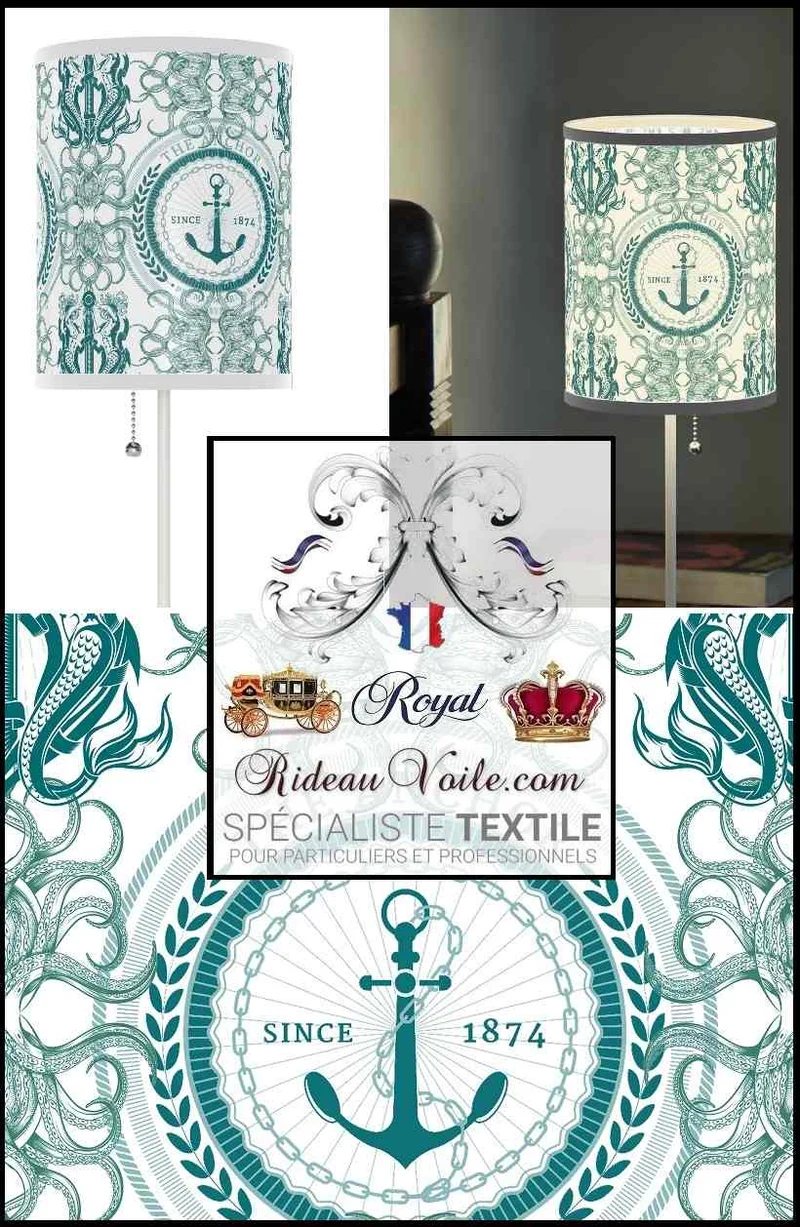 Tissu D'éditeurs Imprimé Toile de Jouy Architecte Rénovation Paris occultant ignifuge