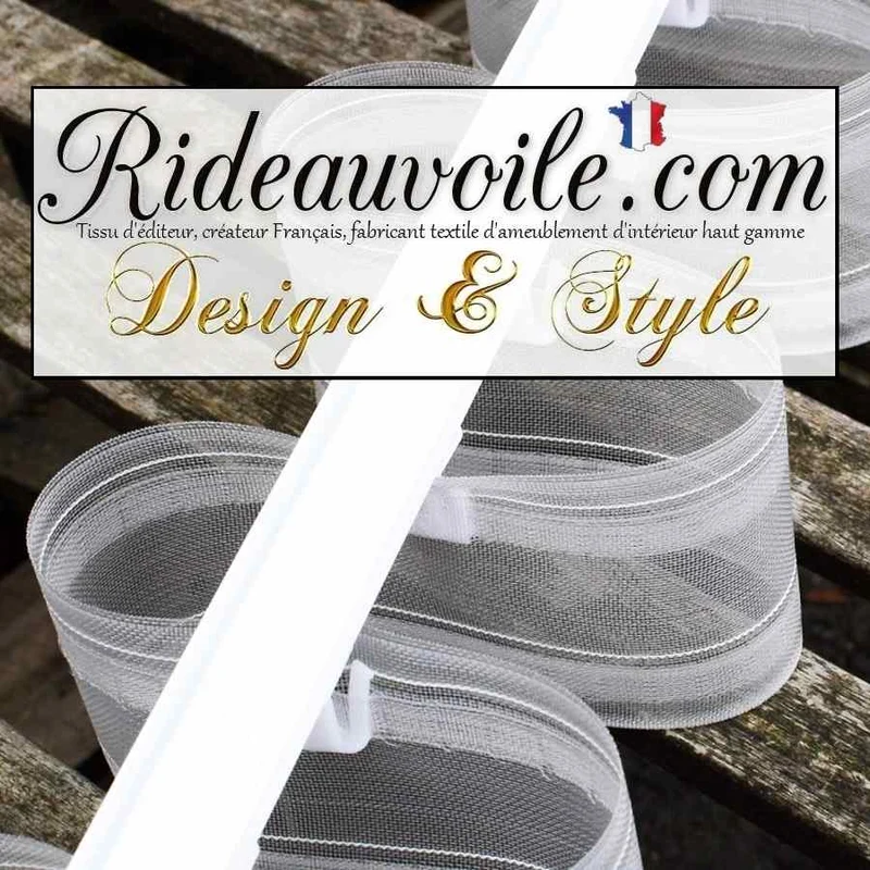 Comment acheter rideau sur mesure avec finition wave accessoire Mercerie Passementerie
