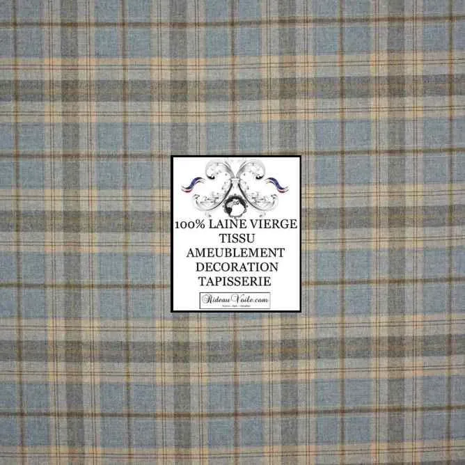 🔥 Carreaux tartan écossais tissu au mètre lainage Architecte décoration tapisserie intérieur