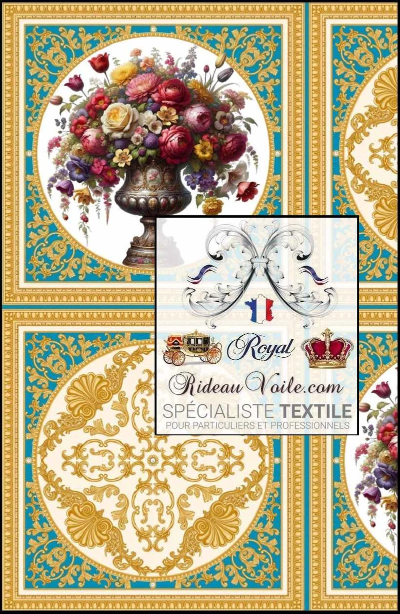 Architecte rénovation travaux intérieur Tissu ameublement Baroque Rococo victorien