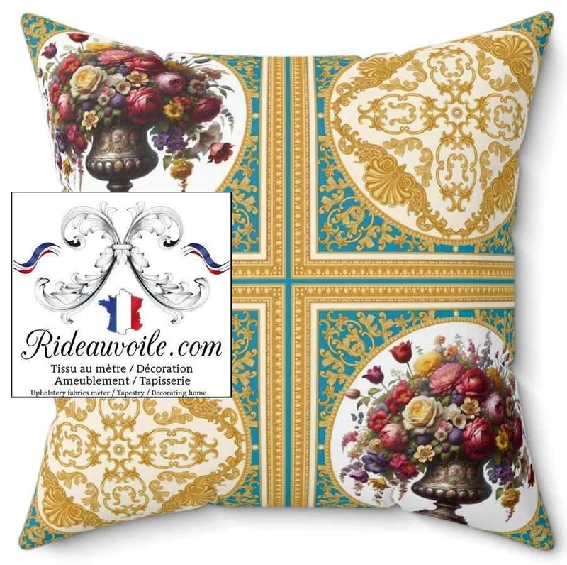 Architecte rénovation travaux intérieur Tissu ameublement Baroque Rococo victorien
