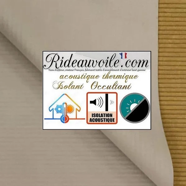 Velours côtelé au mètre rénovation isolation thermique Acoustique rideau occultant moutarde