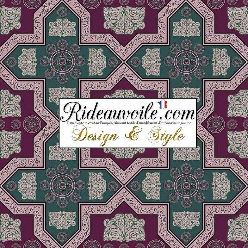 Architect designer interior Arabic Maghreb Dubaï Maroc Hôtel Restaurant Rideau Tapisserie
