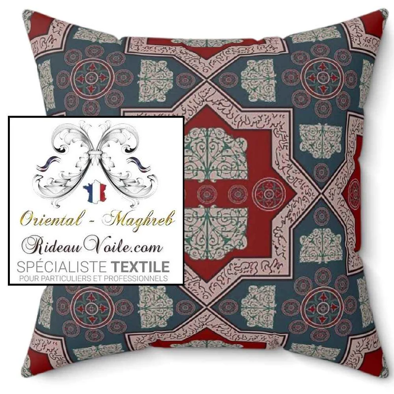 Architecte Intérieur Luxe tissu ameublement tradition motif Arabe Maghreb Dubaï rideau