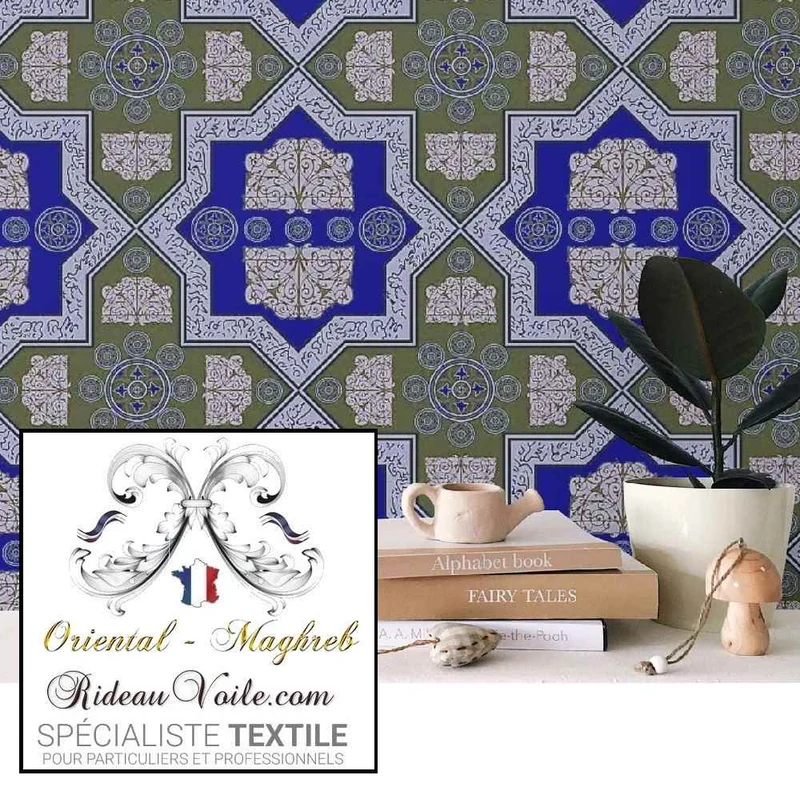 Architecte Intérieur Riad Luxe Décoration inspiration tissu tradition motif Arabe Maghreb