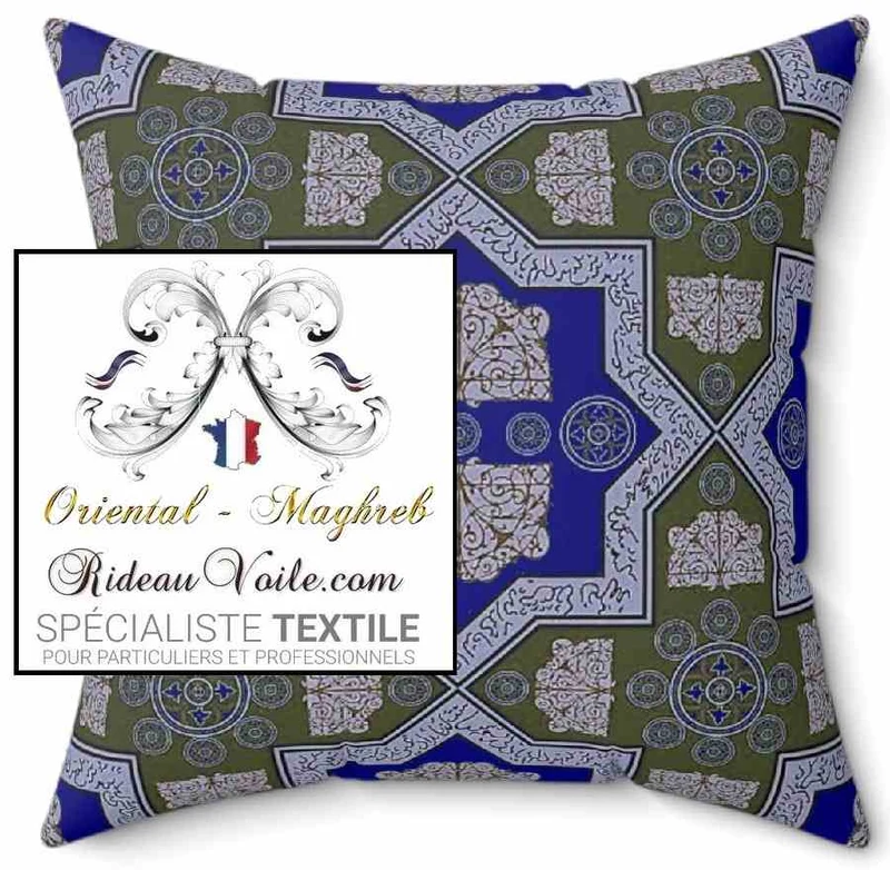 Architecte Intérieur Riad Luxe Décoration inspiration tissu tradition motif Arabe Maghreb