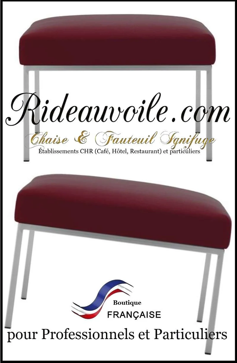 Agencement tapissier siège fuchsia intérieur Bar Hôtel architecte designer ignifuge