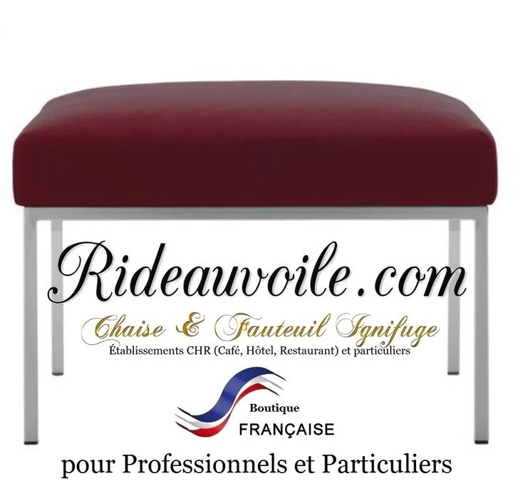 Agencement tapissier siège fuchsia intérieur Bar Hôtel architecte designer ignifuge