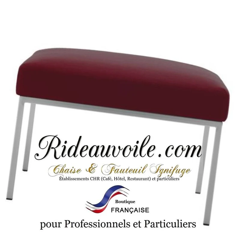 Agencement tapissier siège fuchsia intérieur Bar Hôtel architecte designer ignifuge