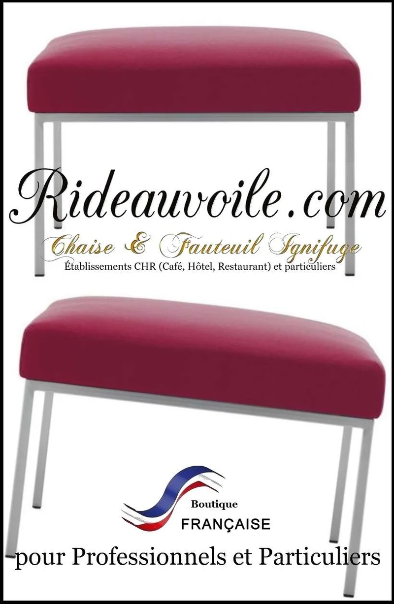 Fauteuil Mobilier siège fuchsia intérieur Bar Hôtel architecte décoratrice designer ignifuge