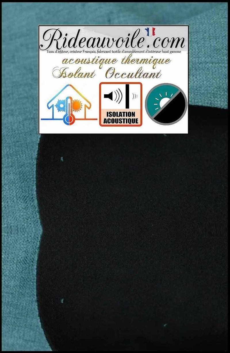 Travaux Rénovation intérieur tissu isolation thermique Acoustique occultant velours