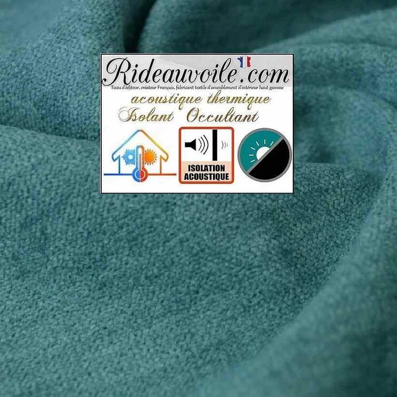 Travaux Rénovation intérieur tissu isolation thermique Acoustique occultant velours