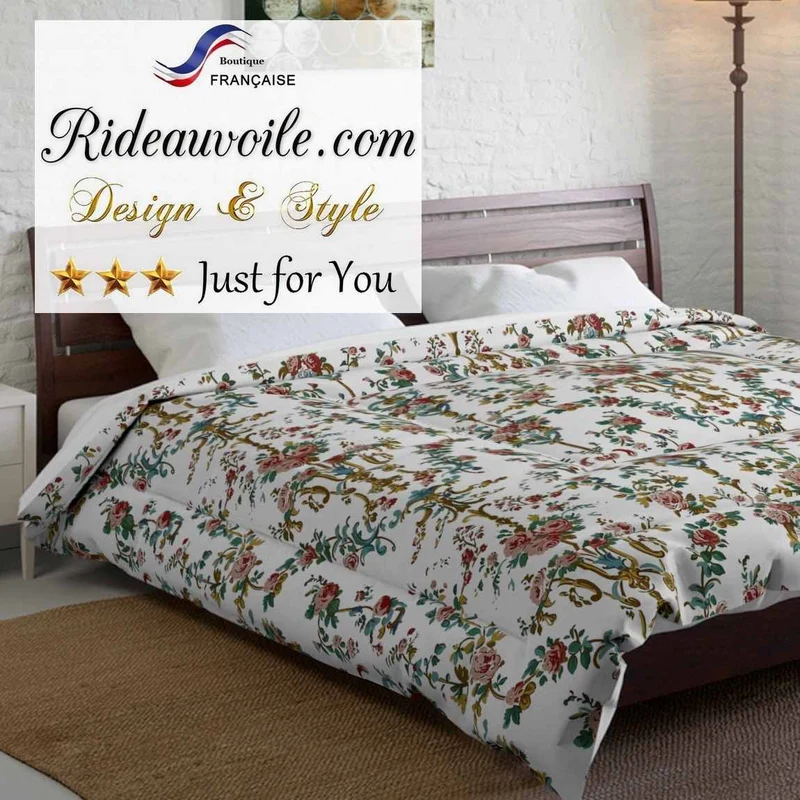 Tissu d'ameublement de luxe damassé Baroque Rococo floral mètre rideau meuble