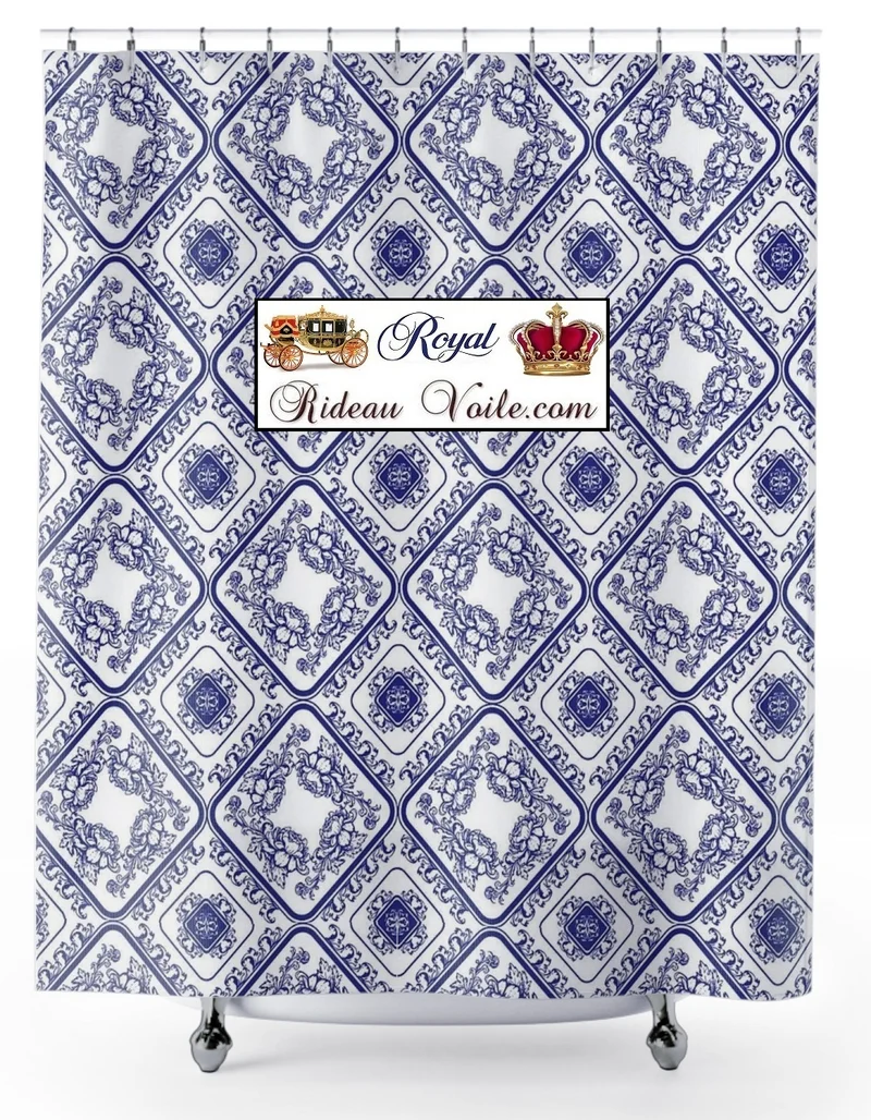 Rideau de douche Bain Baignoire sur mesure 150x350cm imprimé original personnalisé