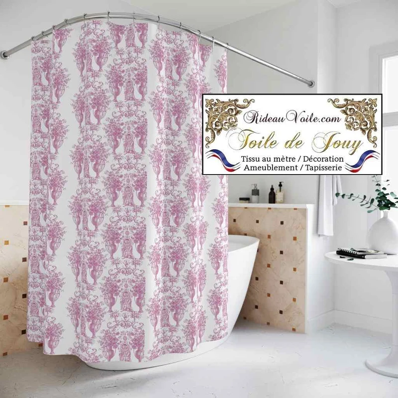 Rideau de douche Bain Baignoire sur mesure 150x350cm imprimé original personnalisé