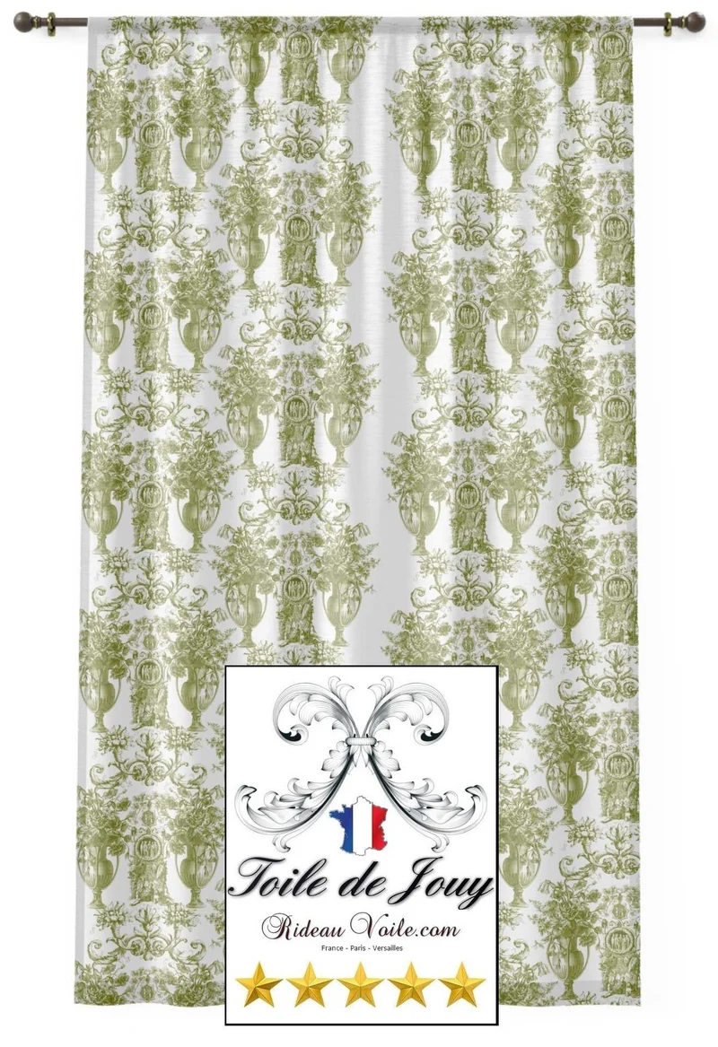 Boutique textile ameublement tissu Toile de Jouy Paris mètre rideau voilage tapisserie