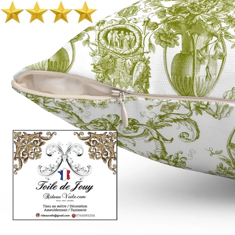 Boutique textile ameublement tissu Toile de Jouy Paris mètre rideau voilage tapisserie