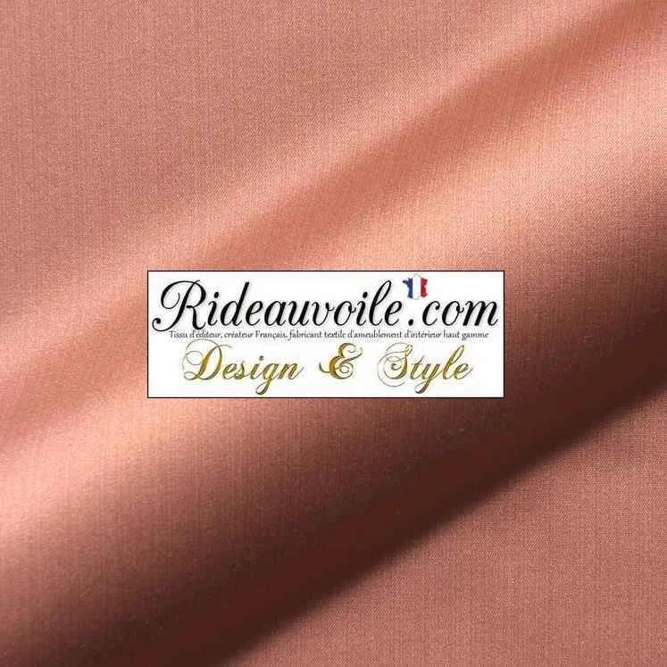 Textile d'ameublement Non feu (M1) ignifugé Damasco rose mètre confection rideau