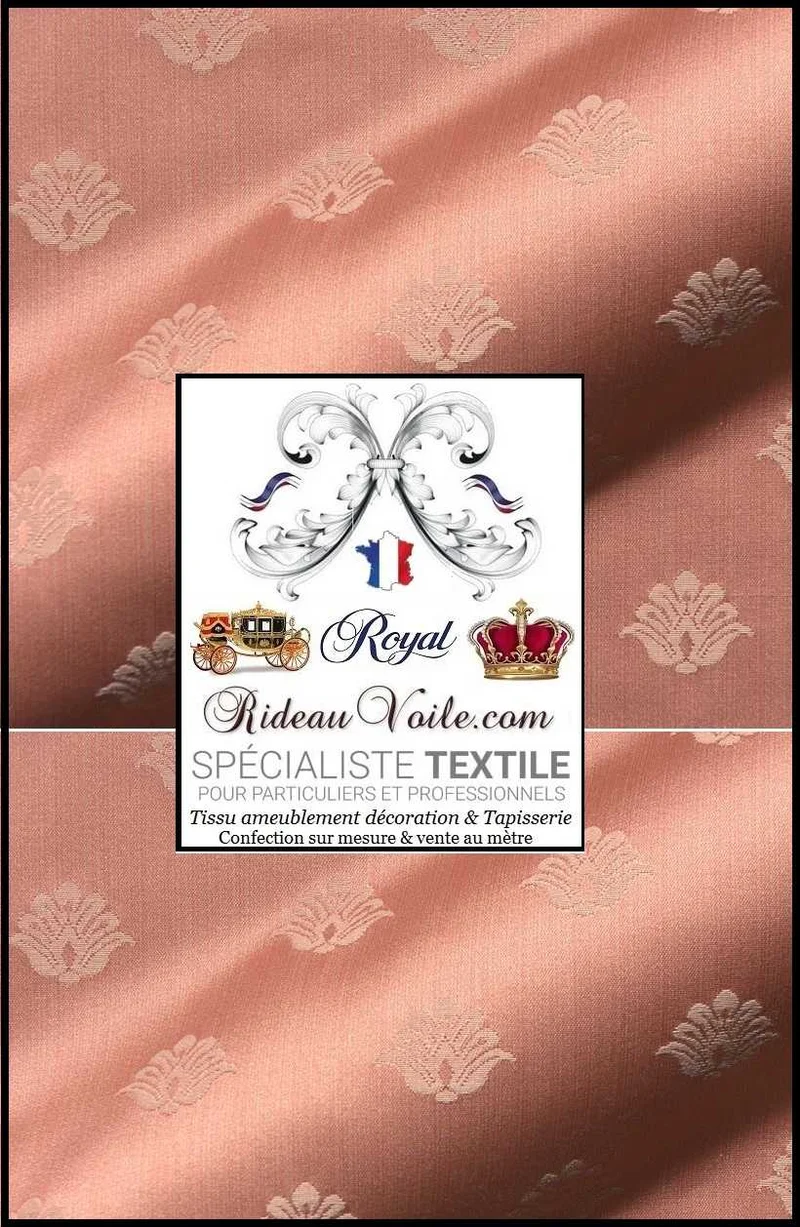Tissu ameublement rose ignifuge architecte rénovation décoration hôtel restaurant
