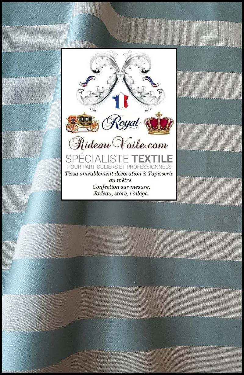 Tissu ameublement vintage Jacquard Baroque Or & vert olive mètre rideau