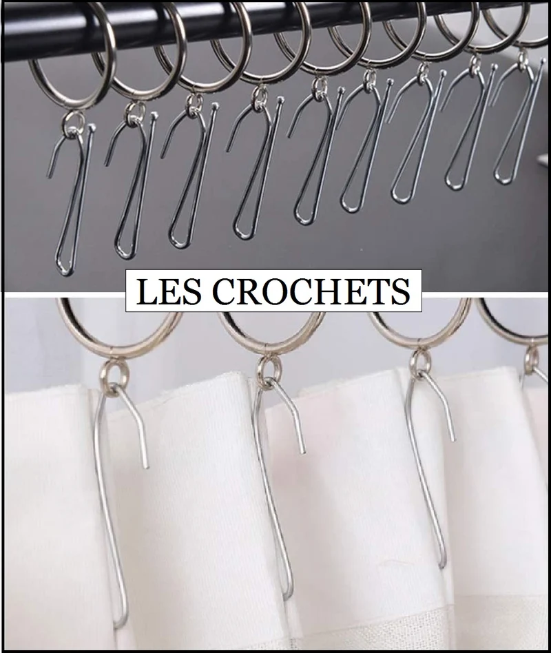 Comment choisir crochet pour 1 plis simple flamand agrafe 1 branche sans tête