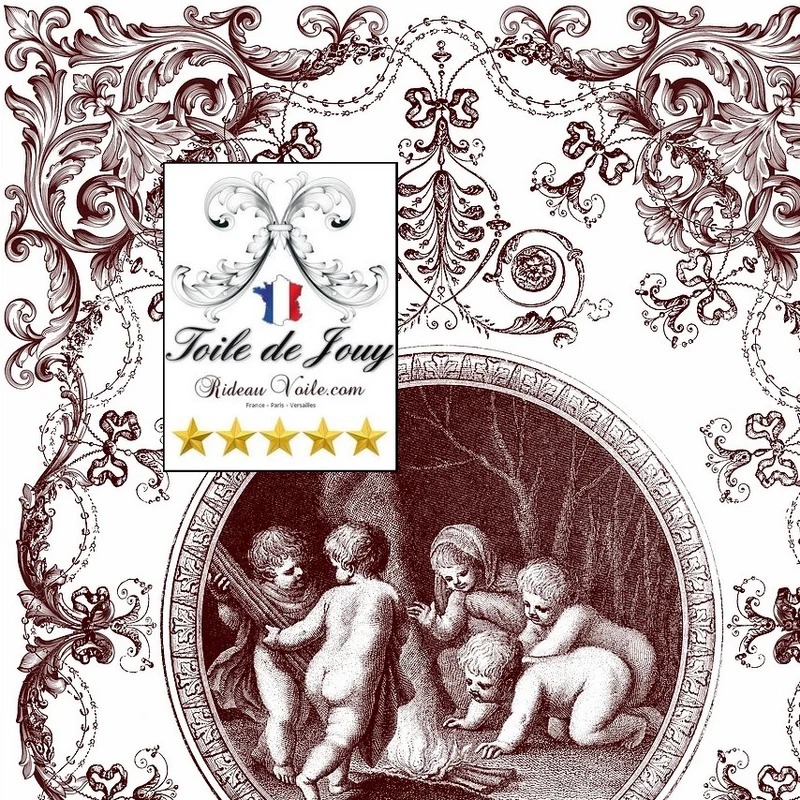 Tout ce qu'il faut savoir du design imprimé Toile de Jouy Bordeaux mètre luxe rideau