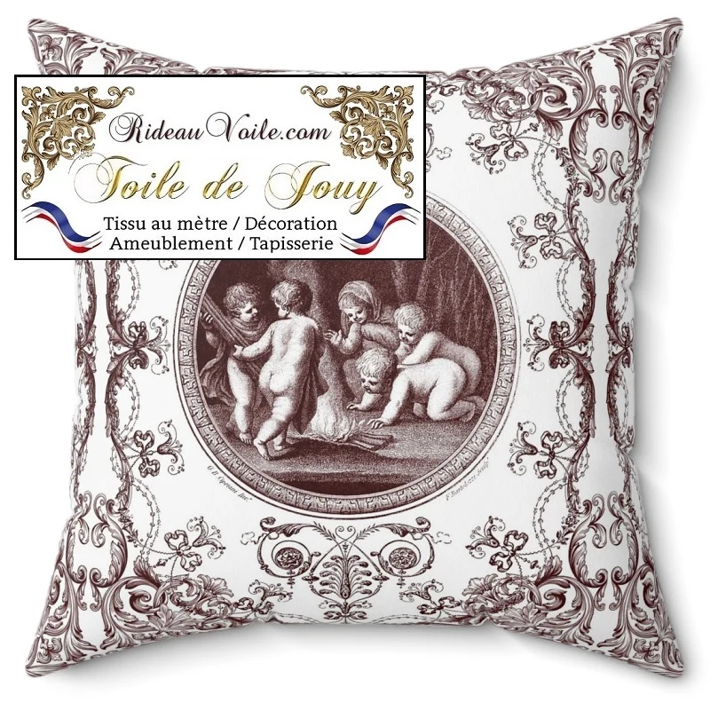 Tout ce qu'il faut savoir du design imprimé Toile de Jouy Bordeaux mètre luxe rideau