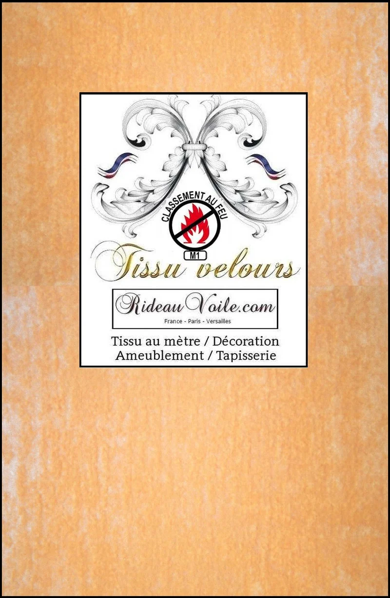 Tissu d'éditeur intérieur ameublement velours rideau ignifuge mètre