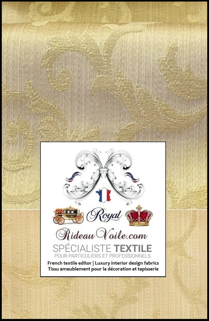 Tissus Ameublements d'éditeurs or mètre rideau store Tapisserie murale siège