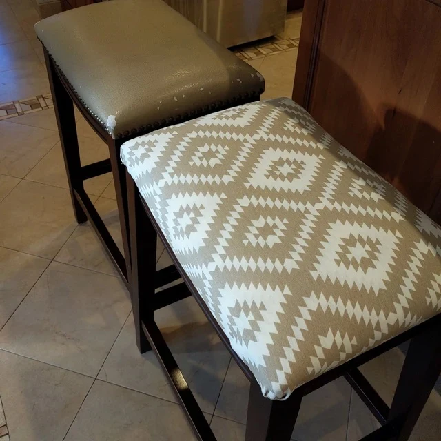 Tissu toile beige ameublement Boho Ikat Hydrofuge Outdoor rideau tapisserie