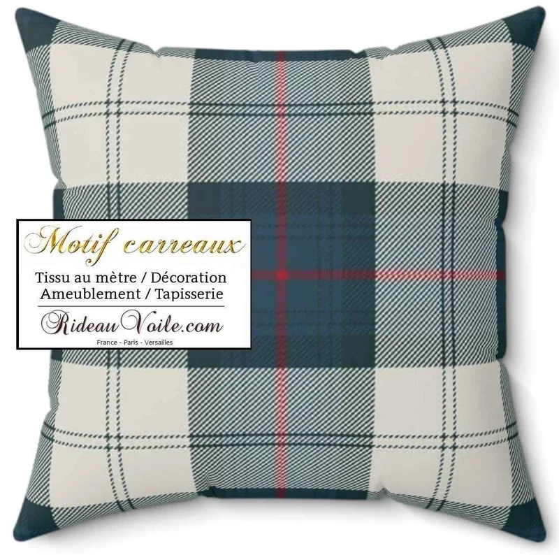 Cosy Maison Boutique Déco Chalet Mobilier Montagne laine & tissu carreaux tartan