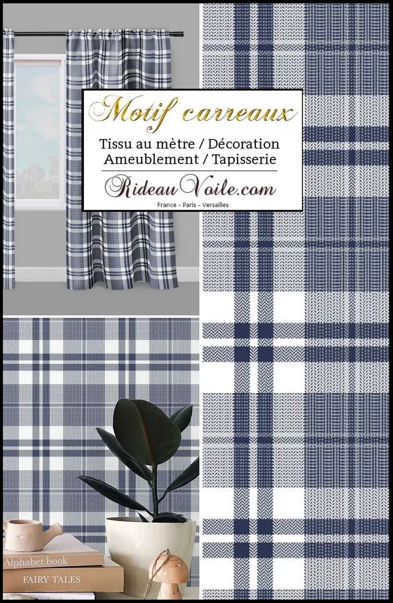 Votre expert en aménagement de chalet style montagne laine tissu carreaux tartan