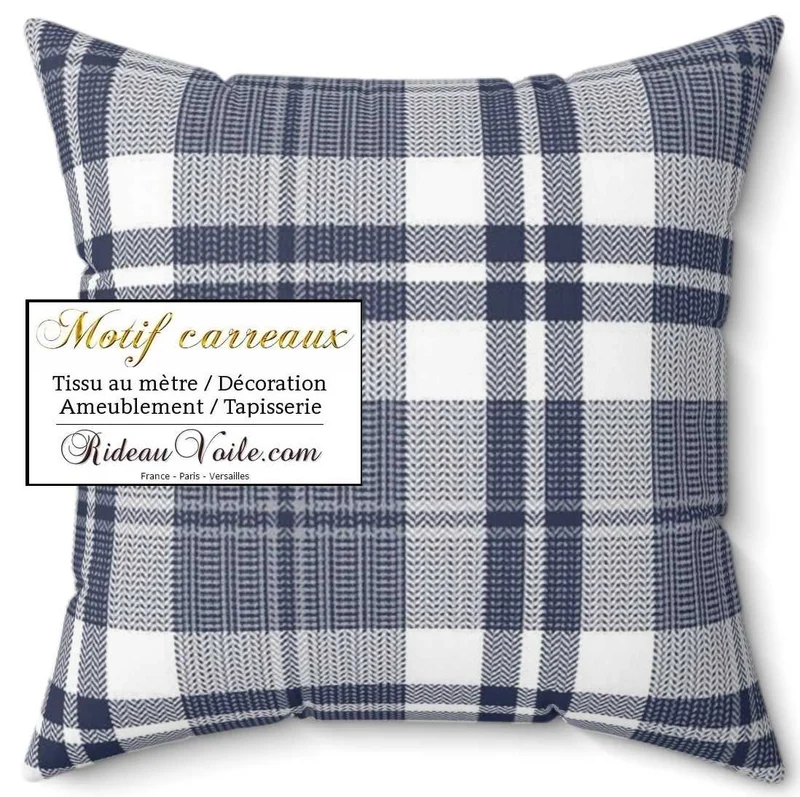 Votre expert en aménagement de chalet style montagne laine tissu carreaux tartan