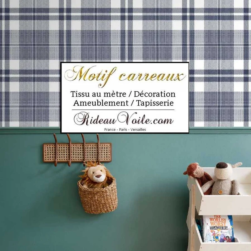 Votre expert en aménagement de chalet style montagne laine tissu carreaux tartan
