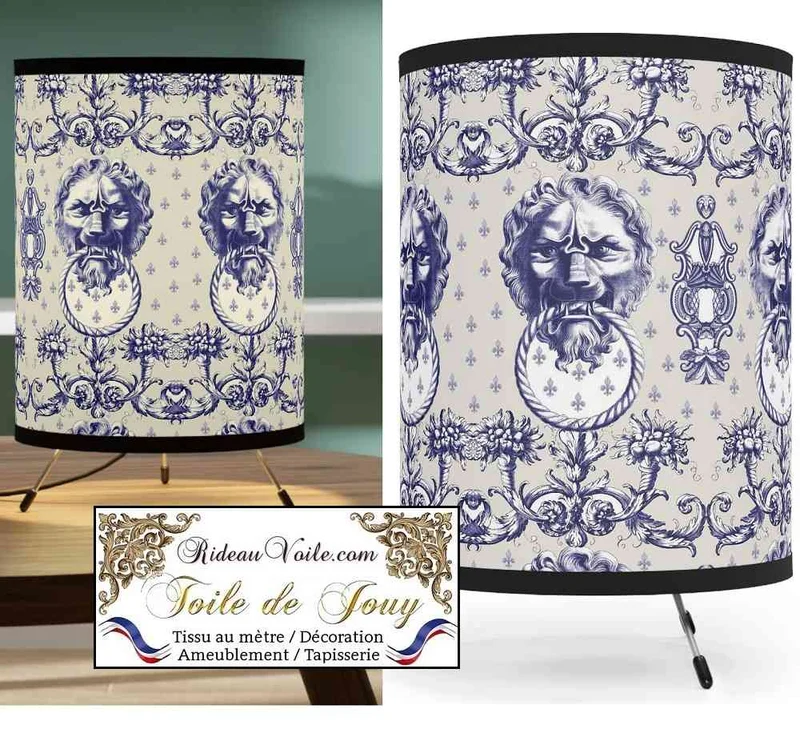 Textile éditeur créateur Français ameublement intérieur Toile de Jouy mètre rideau