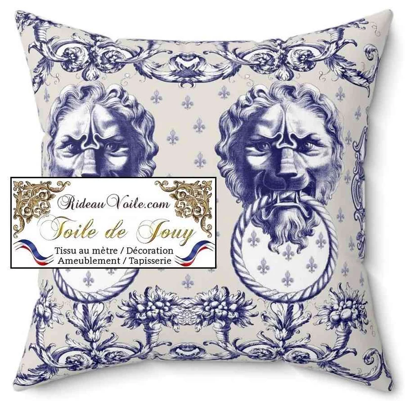 Textile éditeur créateur Français ameublement intérieur Toile de Jouy mètre rideau