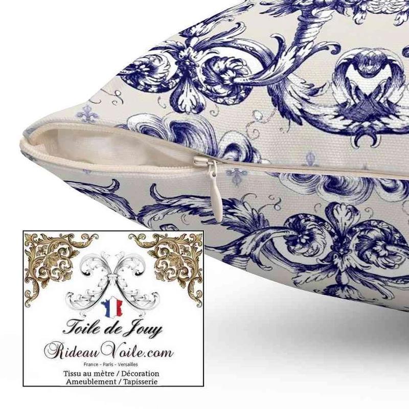 Textile éditeur créateur Français ameublement intérieur Toile de Jouy mètre rideau
