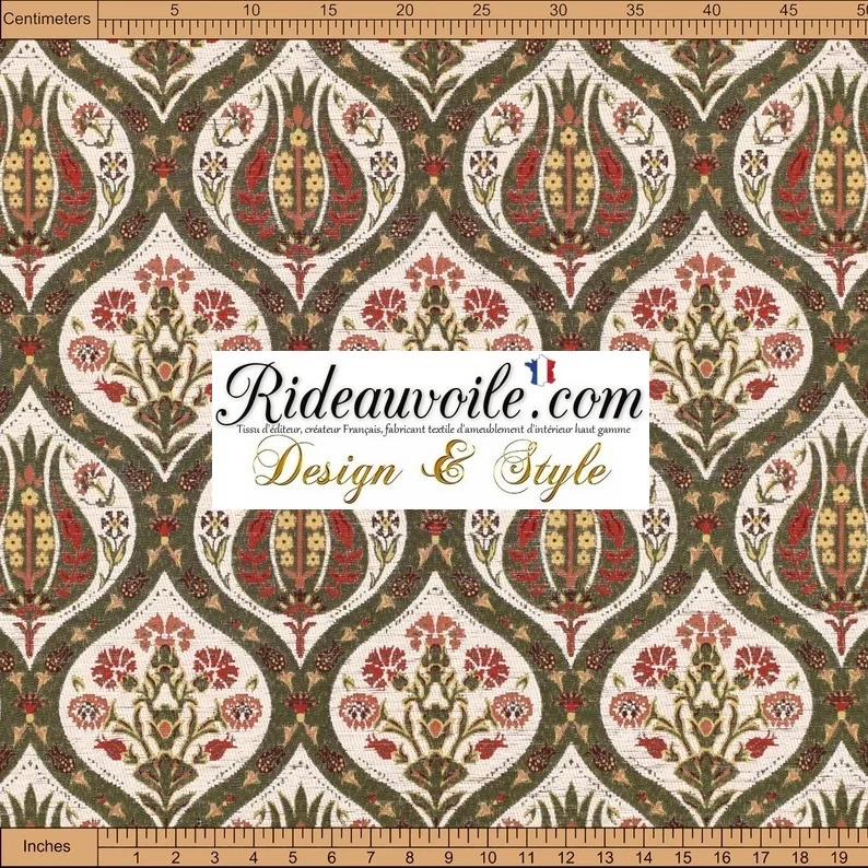 Tissu ameublement maison du Kilim style Boho Boho anatolie mètre rideau
