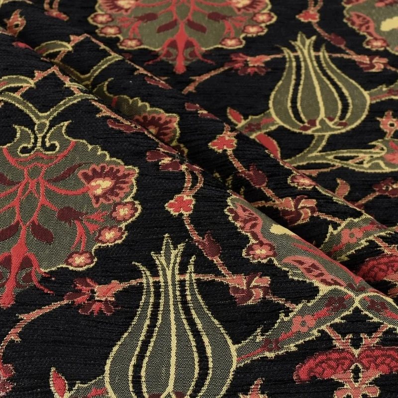 Tissu ameublement Kilim Boho Boho Turc Aztec Chenille Ottoman ethnique mètre