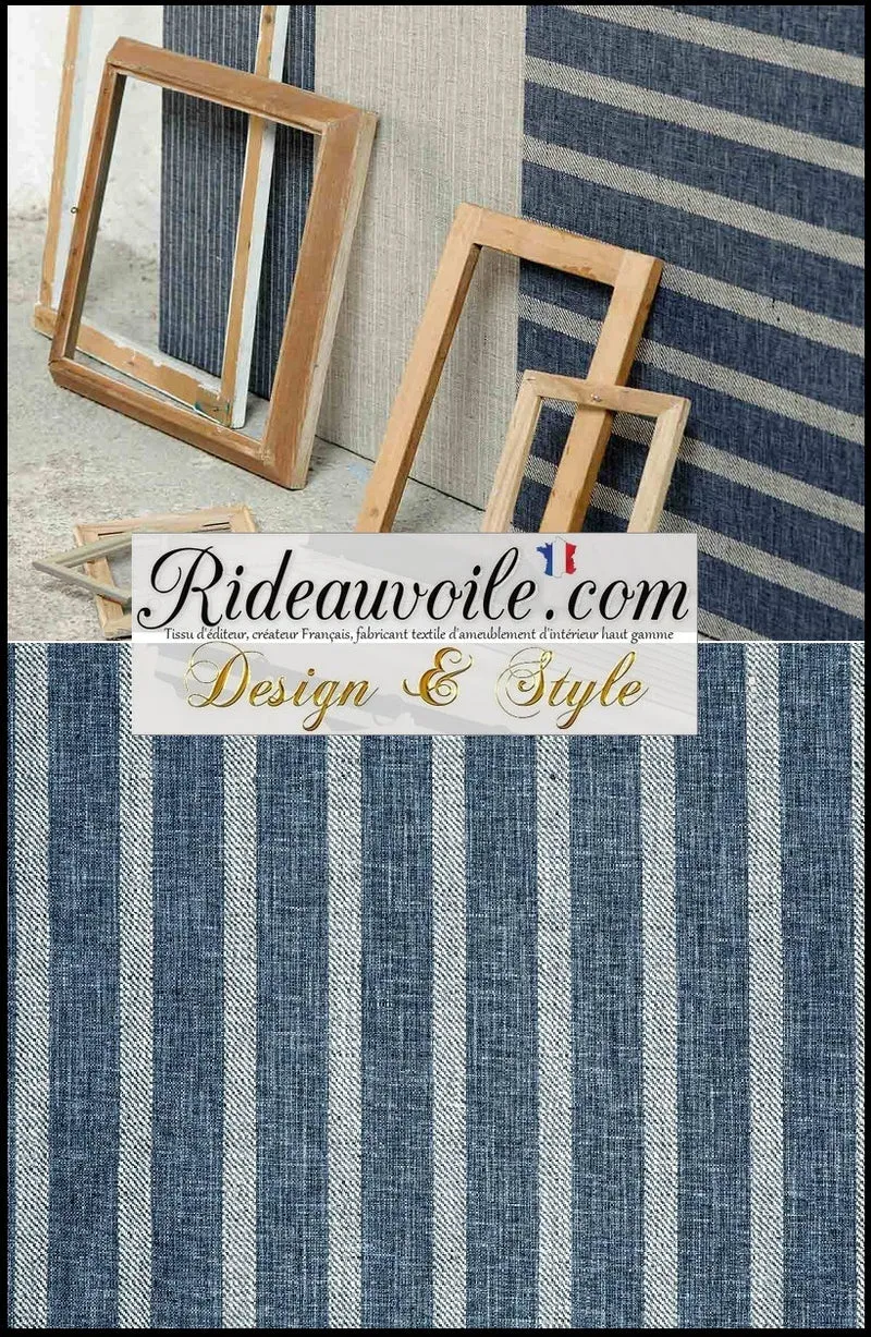 Toile ameublement matelas imprimé rayé ligne Chevron mètre rideau tapissier décorateur