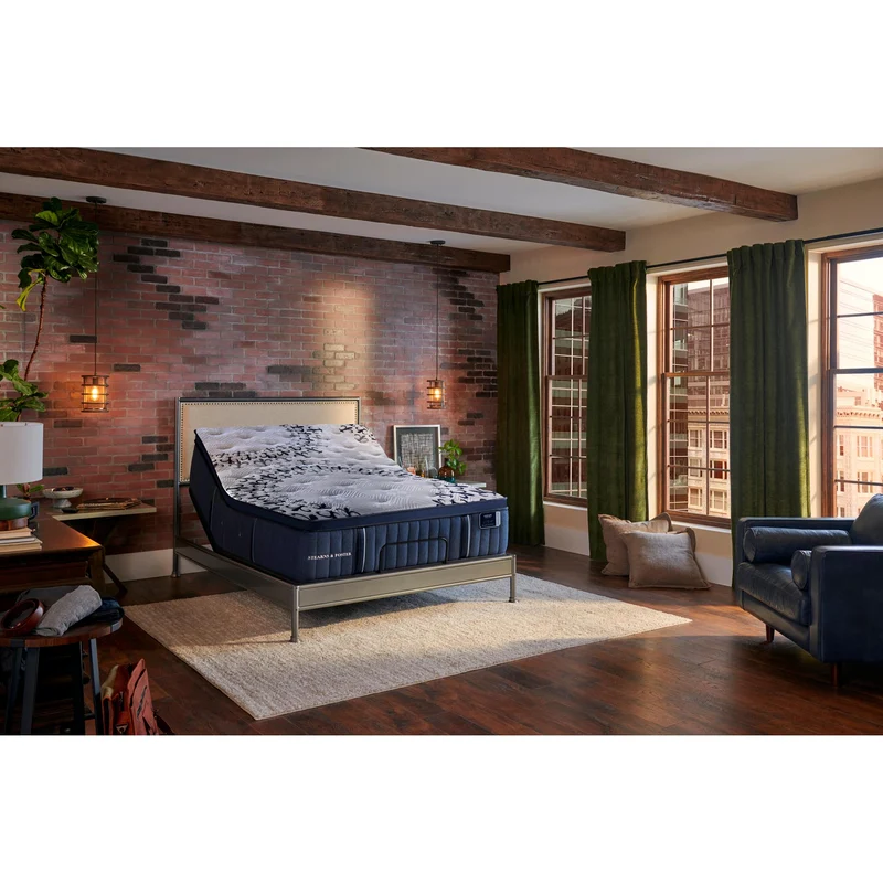 Stearns & Foster Matelas Estate Mon Amour plateau euro de luxe moelleux