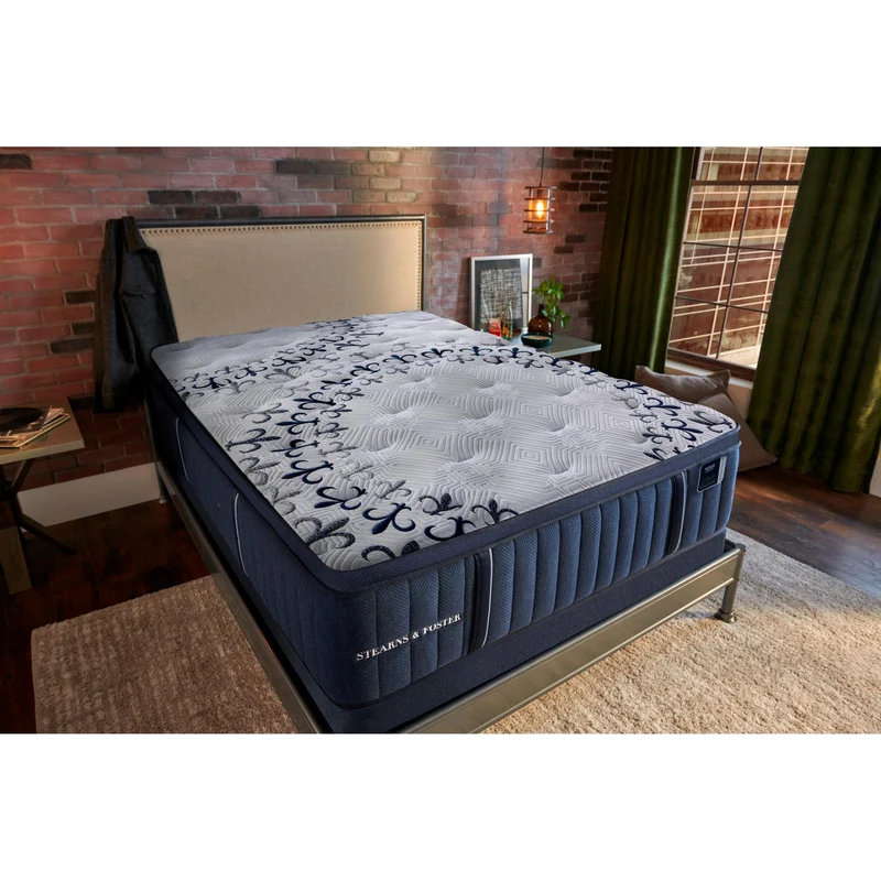 Stearns & Foster Matelas Estate Mon Amour plateau euro de luxe moelleux
