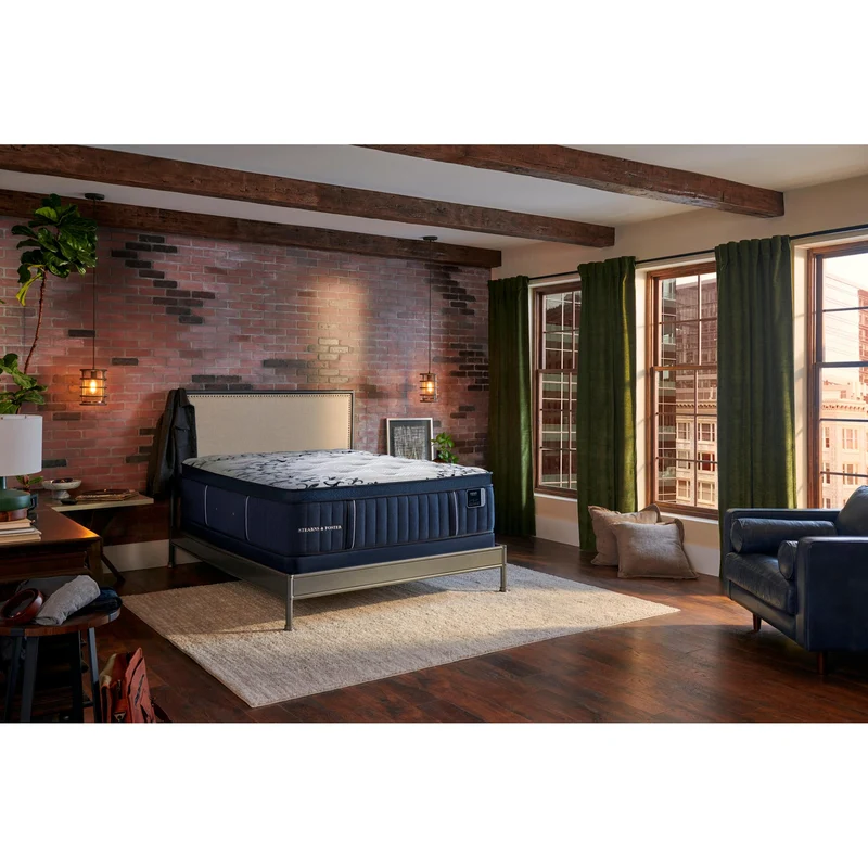 Stearns & Foster Matelas Estate Mon Amour plateau euro de luxe moelleux