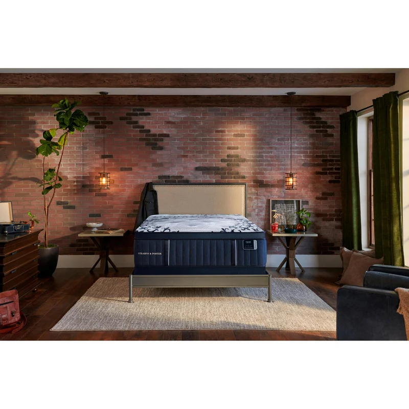 Stearns & Foster Matelas Estate Mon Amour plateau euro de luxe moelleux