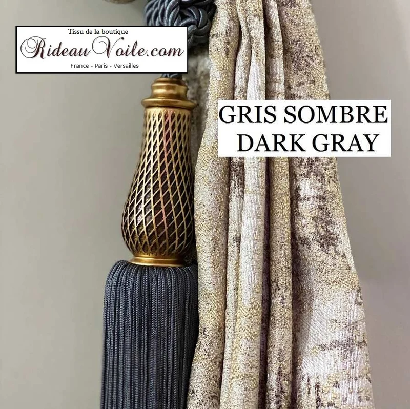 Passementier luxe Passementerie Embrasses Mercerie accessoires rideaux Paris