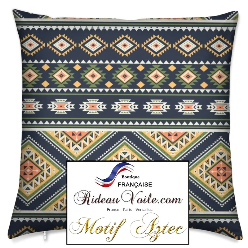 Architecte décorateur intérieur tissu imprimé Kilim Boho Boho Mexicain mètre