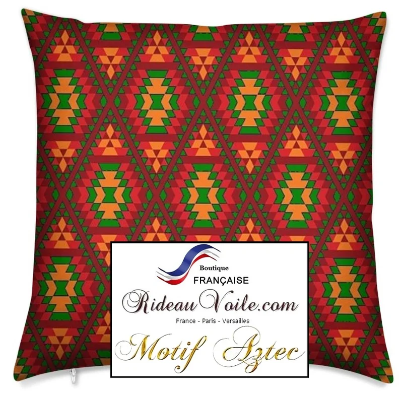 Tissu ameublement Aztèques mètre style Mexicain motif Boho Hispanique ethnique