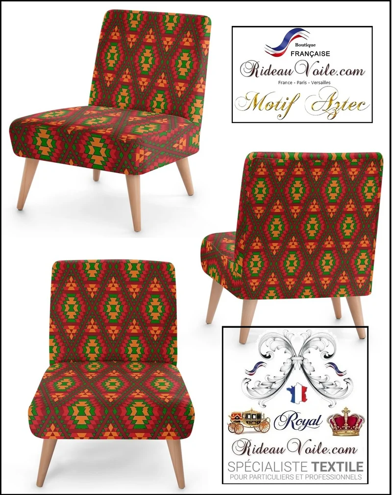 Tissu ameublement Aztèques mètre style Mexicain motif Boho Hispanique ethnique