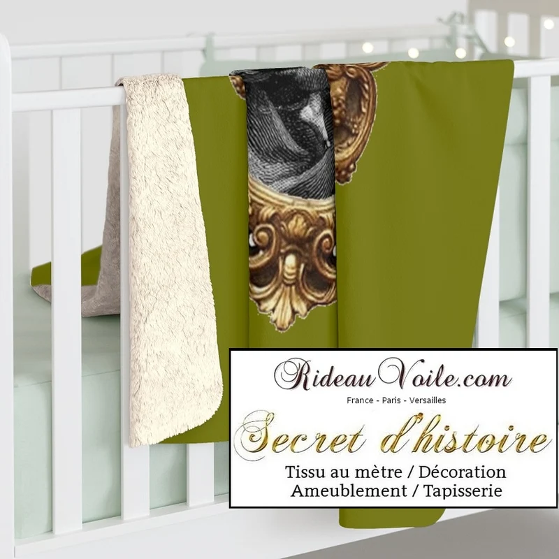 Tissu décoration ameublement liturgique religieux motif Vierge Marie Rideau voilage