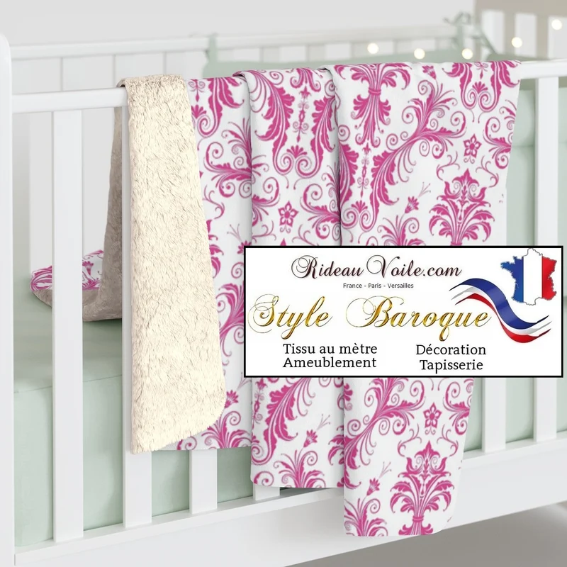Rideauvoile ornement Baroque décoration Rideau tissu ameublement mètre voilage
